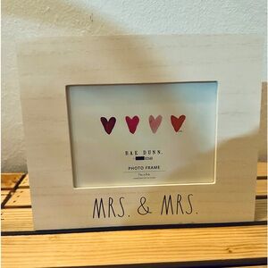 Rae Dunn photo frame MRS. & MRS.